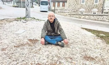 Edirneli muhtardan oturma eylemi #edirne