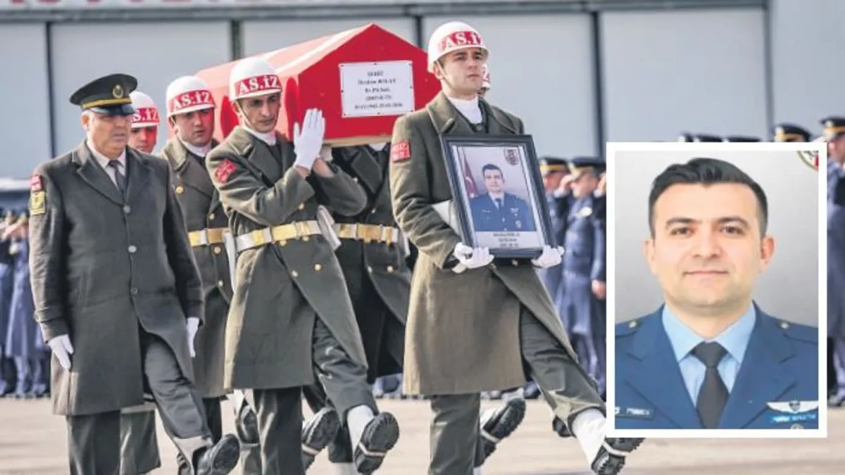 Son Dakika | Şehit pilot Binbaşı İbrahim Bolat son ana kadar uçağı kurtarmaya çalıştı: Büyük bir faciayı engelledi! – Galeri