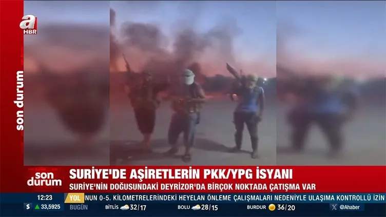 Suriye’de Arap aşiretleri, PKK/YPG karargahlarına saldırdı! Şiddetli çatışmalar yaşanıyor
