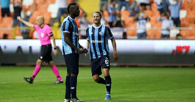 Balotelli siftah yaptı Adana Demirspor ilk kez kazandı