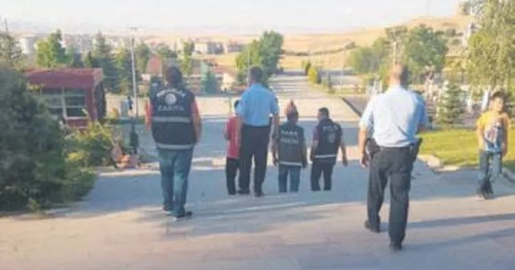 Polis ve zabıtadan parklara sıkı takip