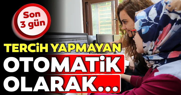 Tercih yapmayan açık liseye girecek