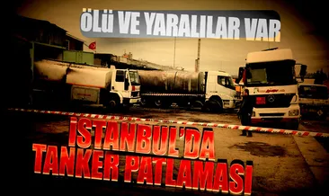 Büyükçekmece’de akaryakıt tankerinde patlama