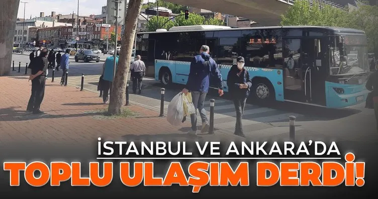 İstanbul ve Ankara’da toplu ulaşım derdi
