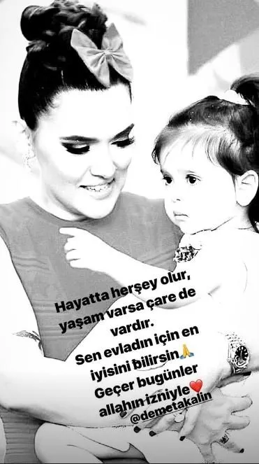 Ünlüler Demet Akalın'ı yalnız bırakmadı