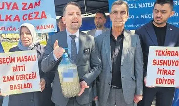 Kapaklı’da su isyanı