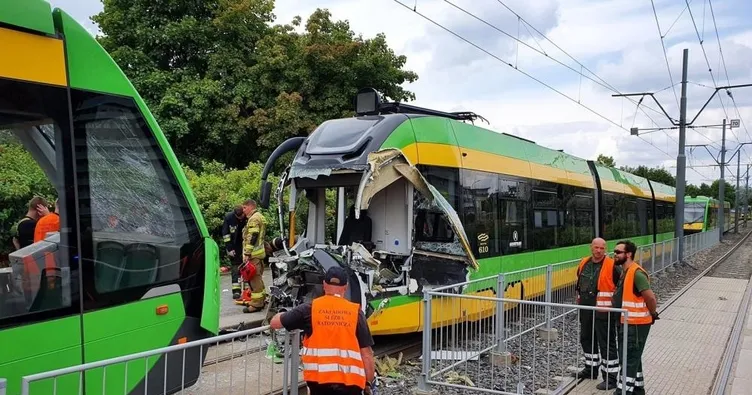 Polonya’da tramvay kazası: 31 yaralı