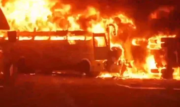 Hindistan’da feci kaza: Otobüs alevler içinde kaldı! 13 ölü