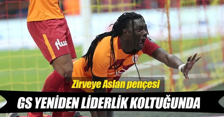 Galatasaray yeniden liderlik koltuğunda