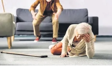 Yaşlılarda düşme tehlikesi!