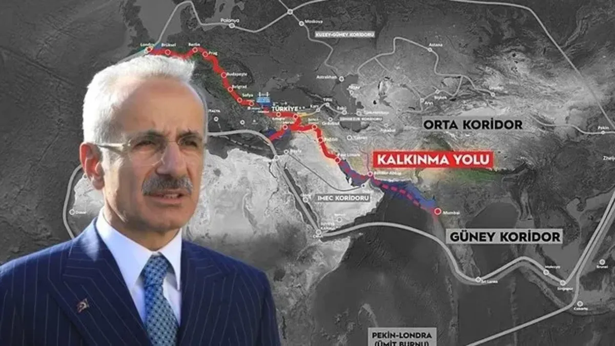 Bakan Uraloğlu Kalkınma Yolu’nda ilk hedefi açıkladı: Demir yoluna alternatif otoyol geliyor Bakan Uraloğlu Kalkınma Yolu’nda ilk hedefi açıkladı: Demir yoluna alternatif otoyol geliyor