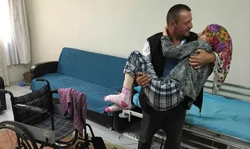 Eski boksörden yatalak eşe vefa