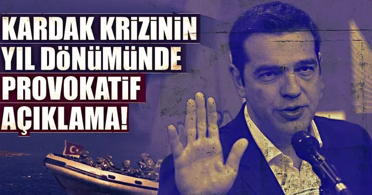 Kardak krizinin yıl dönümünde Türkiye karşıtı açıklamalar yaptı!