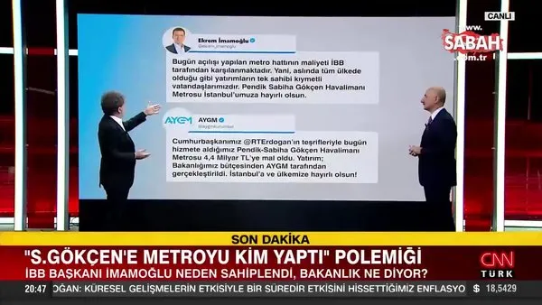 Bakan Karaismailoğlu'ndan Ekrem İmamoğlu'na metro hattı yanıtı: Hiçbir katkısı yoktur | Video