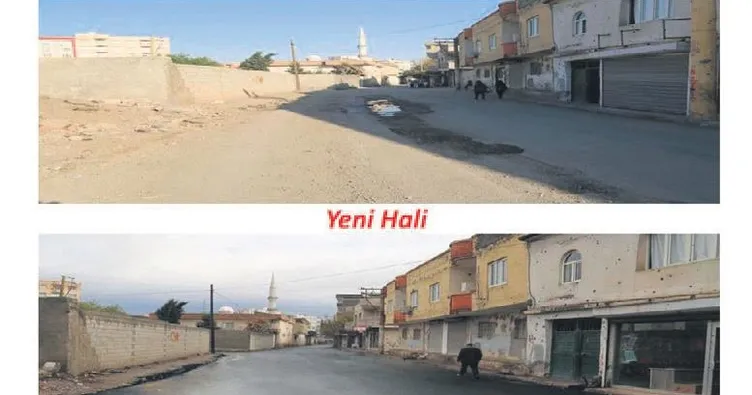 Yollar sıcak asfaltla tanıştı