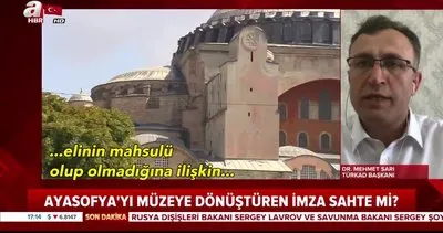 Ayasofya’yı müzeye dönüştüren Atatürk’ün İmzası sahte mi? | Video