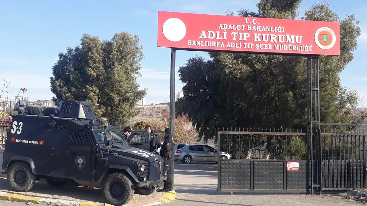 Şanlıurfa'da yaşanan üzücü olay sonrası polis ekipleri incelemelerde bulundu