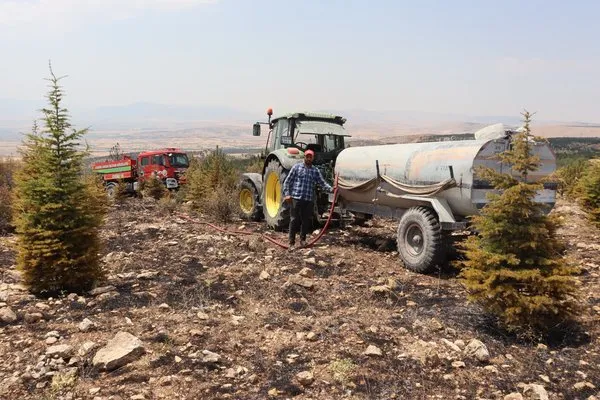 Yangın müdahale çalışmaları