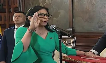 Venezuela’da Delcy Rodriguez yemin etti