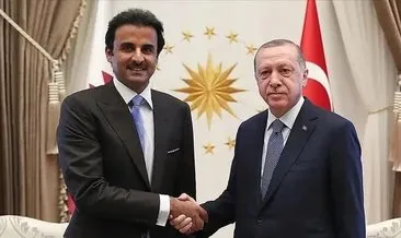 Başkan Erdoğan, Katar Emiri El Sani ile görüştü