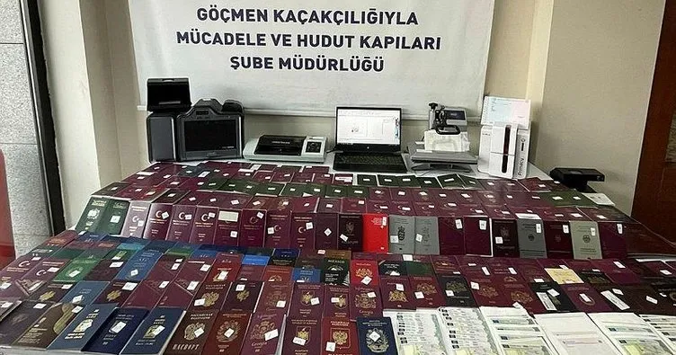 Sahte pasaport operasyonu