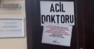 Görüntüler Düzce’deki özel bir klinikten: Doktor hasta beğenmedi! #duzce