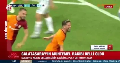 Galatasaray’ın muhtemel rakibi belli oldu | Video