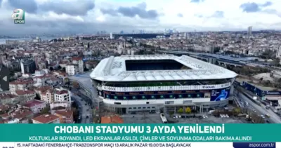 Chobani Stadyumu 3 ayda yenilendi! | Video