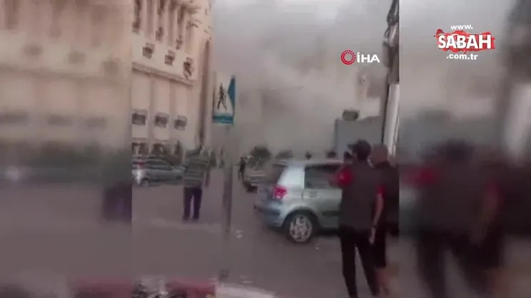 İsrail Kudüs Hastanesi’nin yakınını vurdu