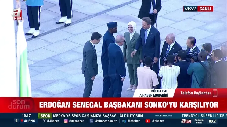 Senegal Başbakanı Ankara'da | Video