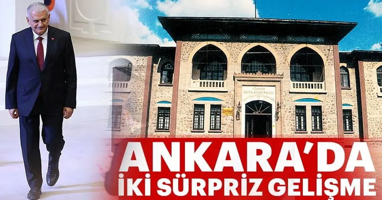 Son Dakika: Ankara’da iki sürpriz gelişme