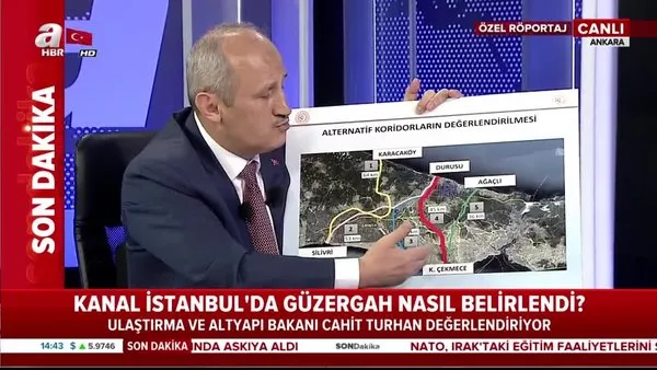 Ulaştırma ve Altyapı Bakanı Turhan'dan 'Kanal İstanbul' hakkındaki o iddiaya cevap: 