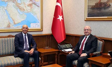 Bakan Güler ABD’li elçi Barrack ile bir araya geldi