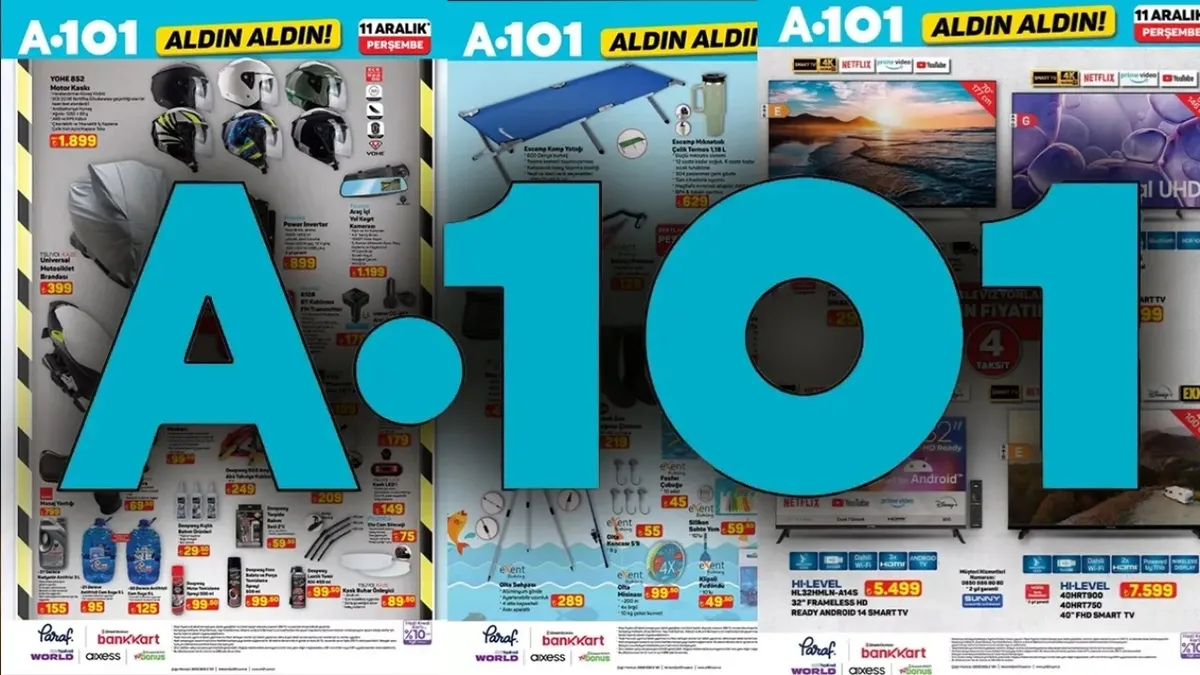 A101 AKTÜEL BU HAFTA!💥29 Ocak 2026 A101 aktüel ürünler neler? Çekme karavan geliyor!