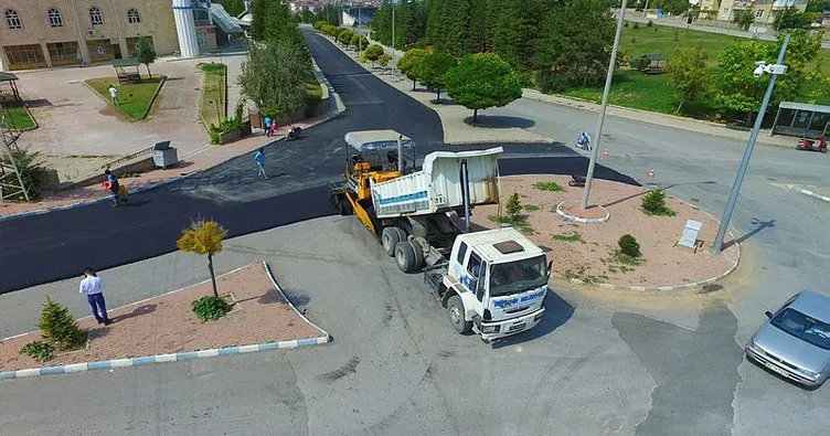 Beyşehir’de asfalt çalışmaları sürüyor