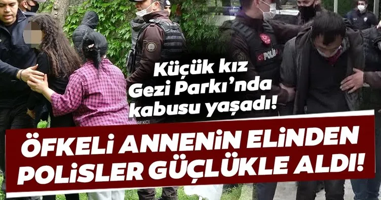 Gezi Parkı’nda bisiklet süren kız çocuğunu kaçırmaya çalıştılar