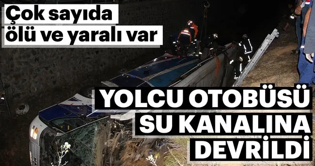 Afyonkarahisar Da Yolcu Otobusu Devrildi 8 Olu 28 Yarali Son Dakika Haberler
