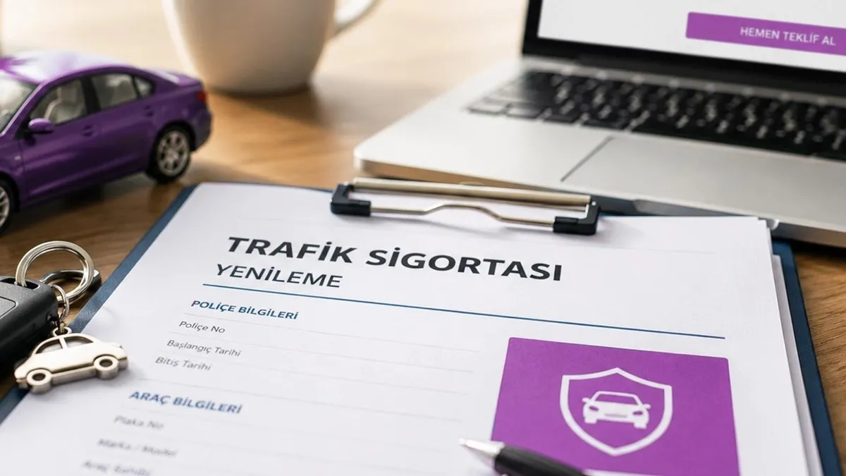 Sigorta hasar yönetimi sürecini gösteren soyut bir görsel.