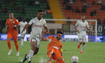 Alanyaspor - Göztepe maçında gol çok, kazanan yok!