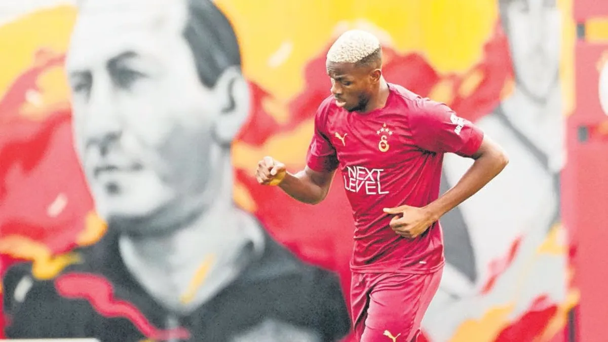 Osimhen, F.Bahçe maçında oynuyor