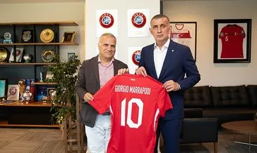 Giorgio Marrapodi, TFF Başkanı Hacıosmanoğlu’nu ziyaret etti