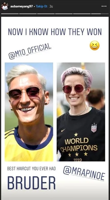 Mesut Özil imaj değiştirdi!