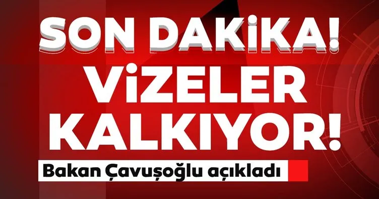 Son dakika! Dışişleri Bakanı Mevlüt Çavuşoğlu: Azerbaycan'la vizeler kalkıyor