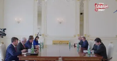 Aliyev, ABD Dışişleri Bakan Yardımcısı O’Brien’ı kabul etti | Video