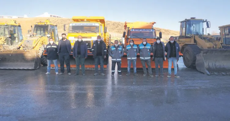 Akyurt Belediyesi kışa hazır