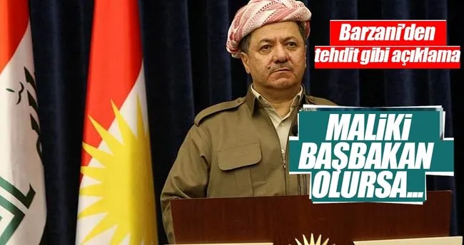 Barzani: Maliki Başbakan olursa Kürdüstan’ı ilan ederiz