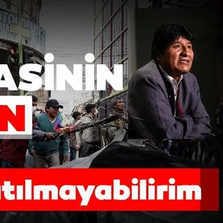 Evo Morales: Demokrasinin iyiliği için seçimlere katılmayabilirim