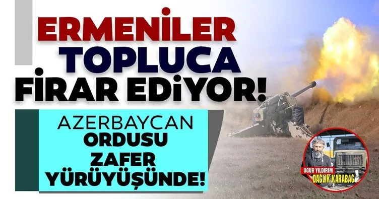 Azerbaycan ordusu zafer yürüyüşünde