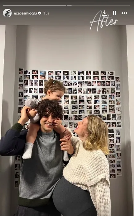 Taner Ölmez ile Ece Çeşmioğlu’ndan mutluluğun resmi! İkinci bebeğini kucağına almak için gün sayan Ece Çeşmioğlu’nun karnı burnunda pozlarına yorum yağdı!