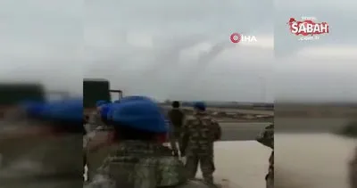 TSK’nın Suriye İdlib’den sonra Hama’daki rejim güçlerine ateş açma anı kamerada | Video